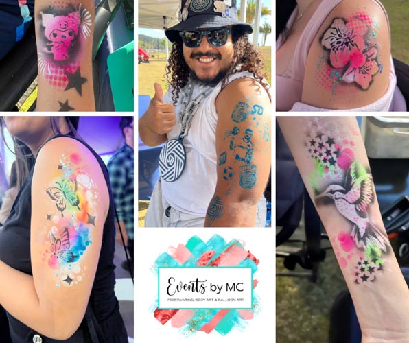 Oceanside Face Painting and Henna Tattoos